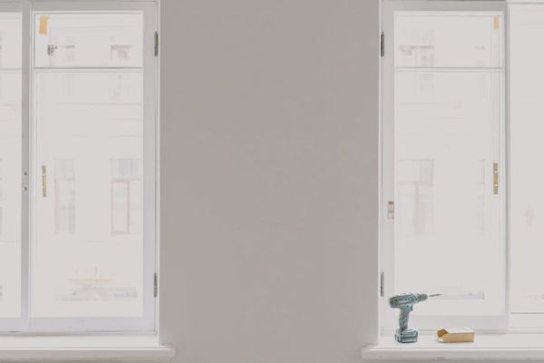 Bright, minimalist room with a large window.